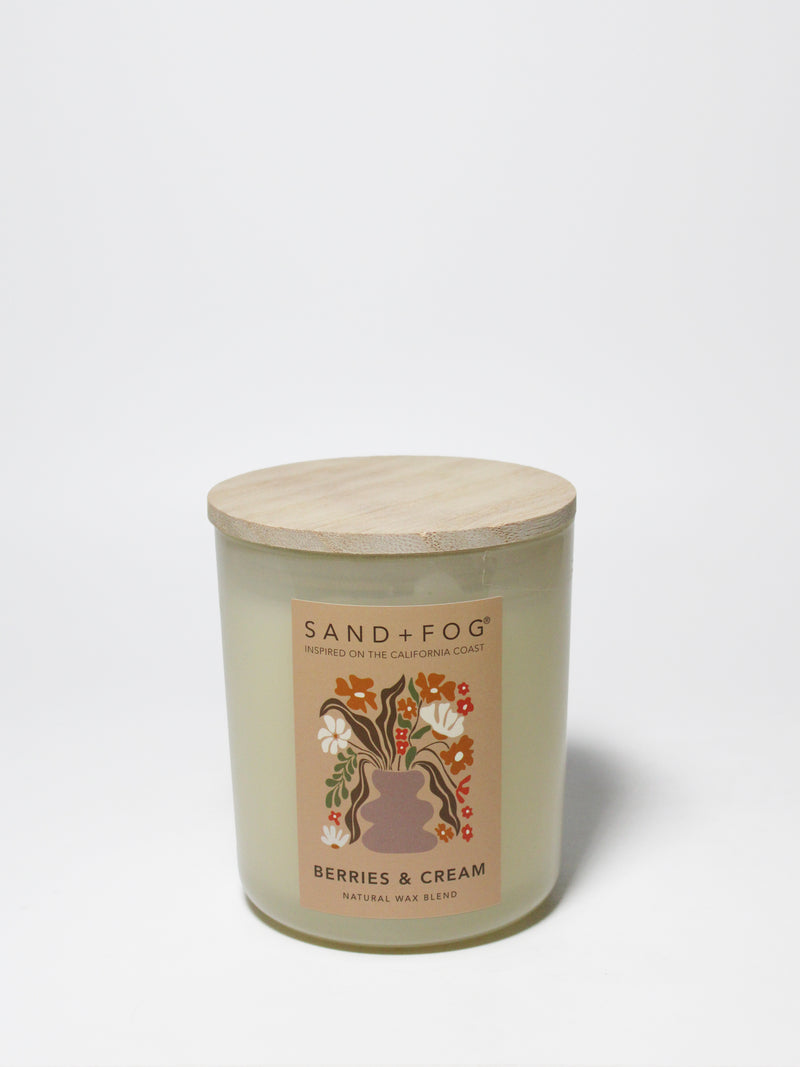 Berries & Cream 10 oz scented candle