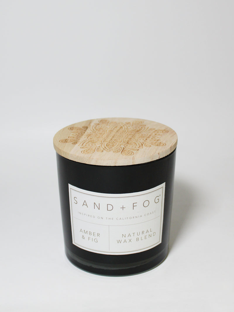 Amber & Fig 21 oz scented candle
