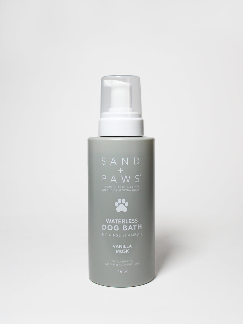 Sand + Paws Waterless Dog Bath - Vanilla Musk