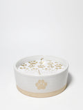 Sand + Paws Vanilla Sandalwood 12 oz scented candle