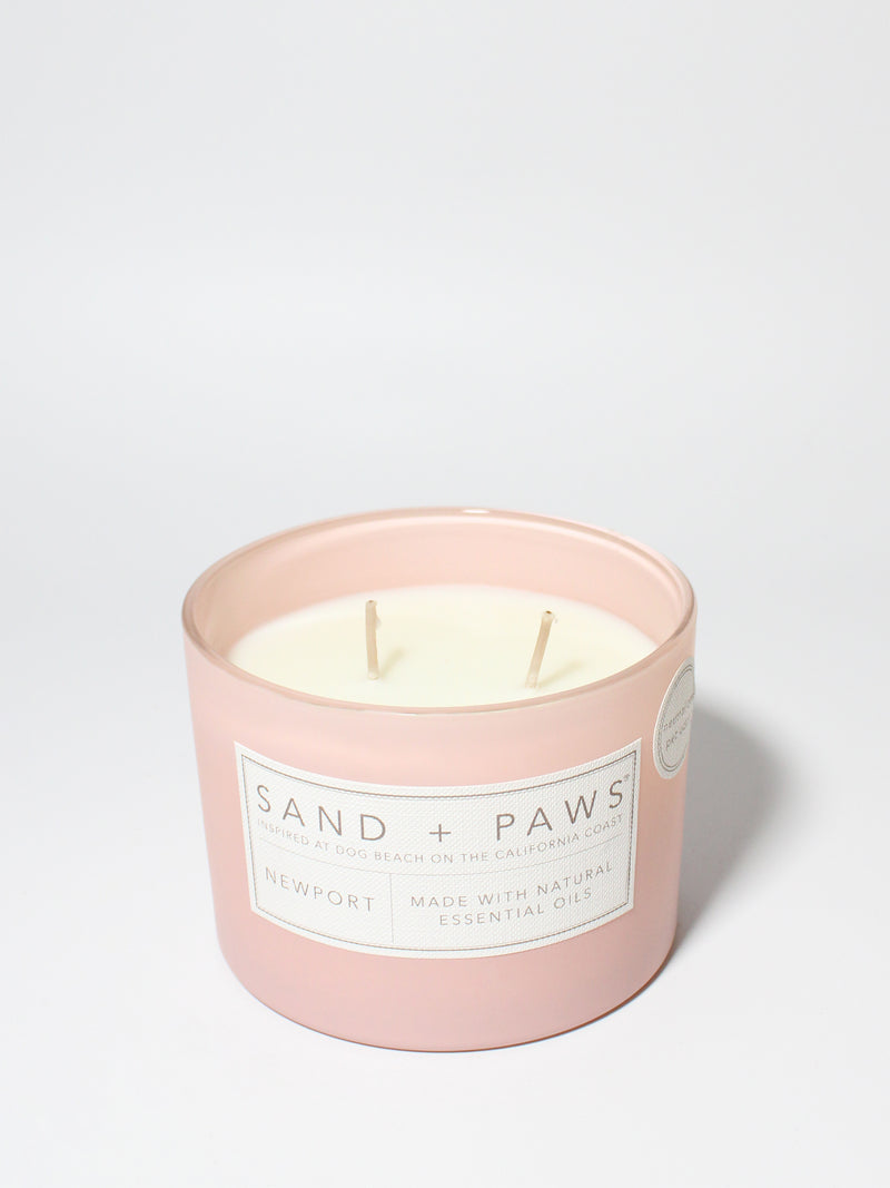 Sand + Paws Newport 12 oz scented candle