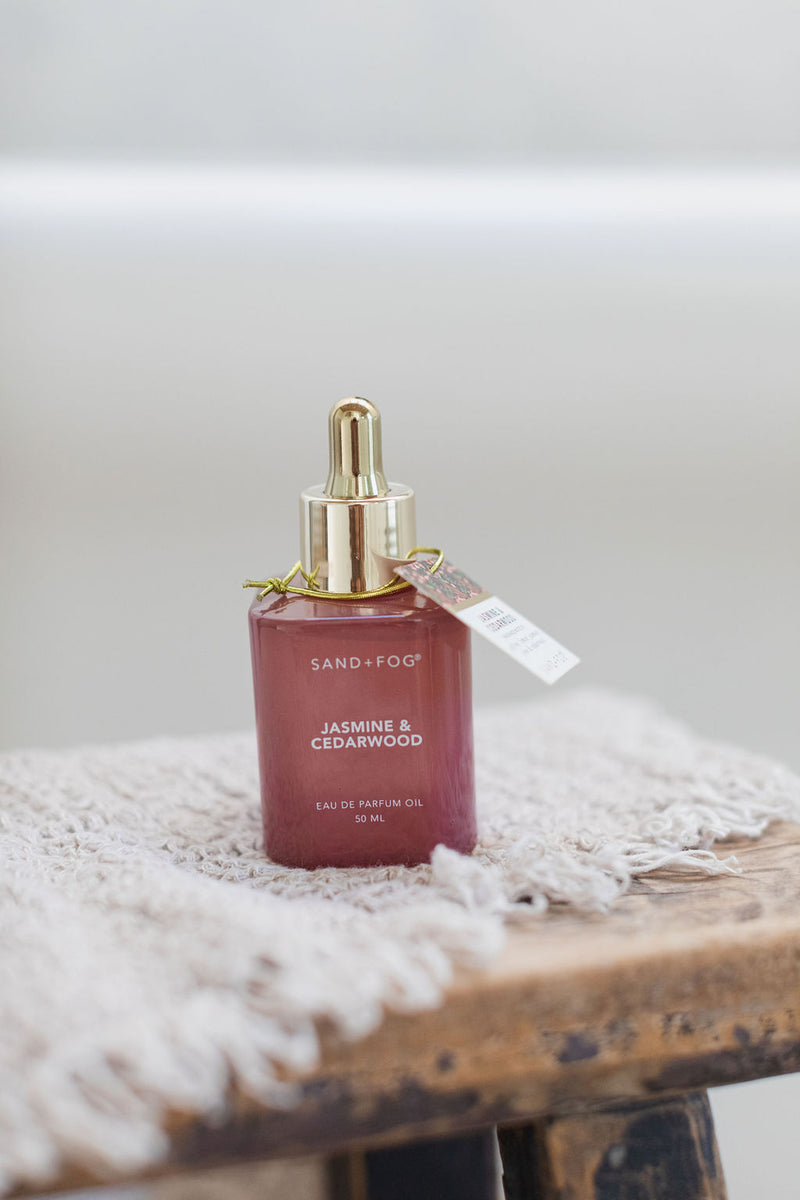 Jasmine & Cedarwood 50 ml Perfume Oil Dropper
