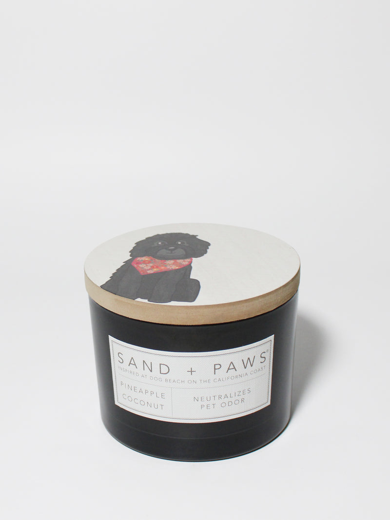 Sand + Paws Pineapple Coconut 12 oz scented candle